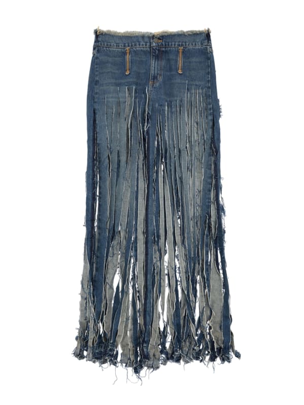 Guess 2025 fringe skirt