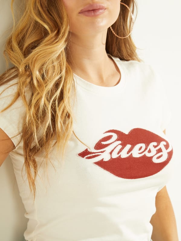 Lips Logo Tee | GUESS