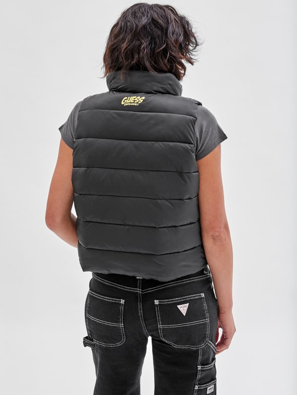 Black guess vest clearance