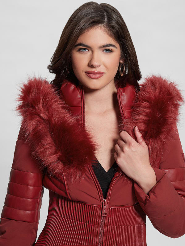 Guess quilted jacket sale