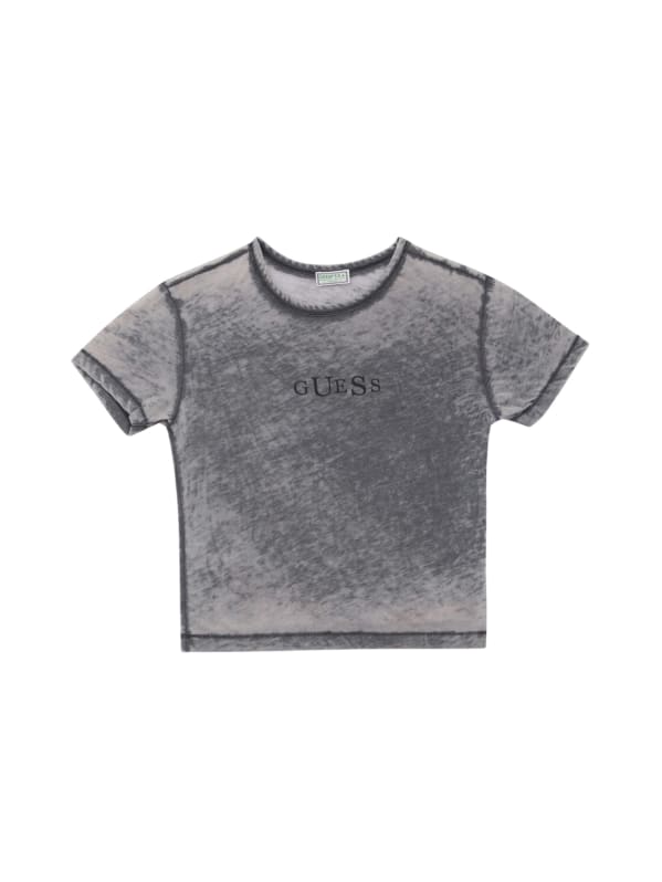 classic logo baby tee GUESS
