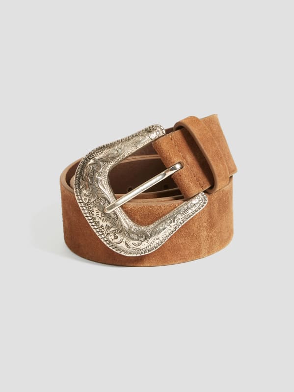 Brown on sale guess belt