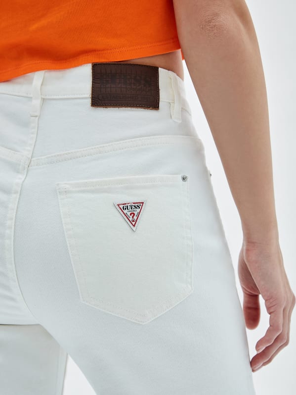 White guess jeans deals
