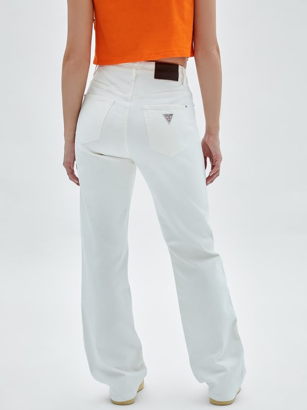 White guess pants hotsell