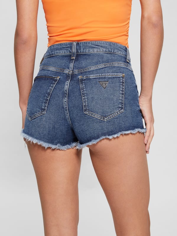 Vintage guess jean shorts hotsell