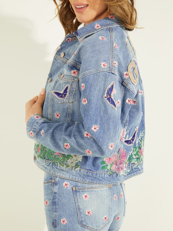 Clara Denim Jacket | GUESS Canada