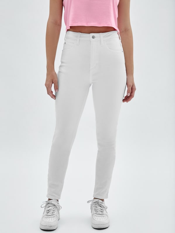 Guess white jeans women Clearance