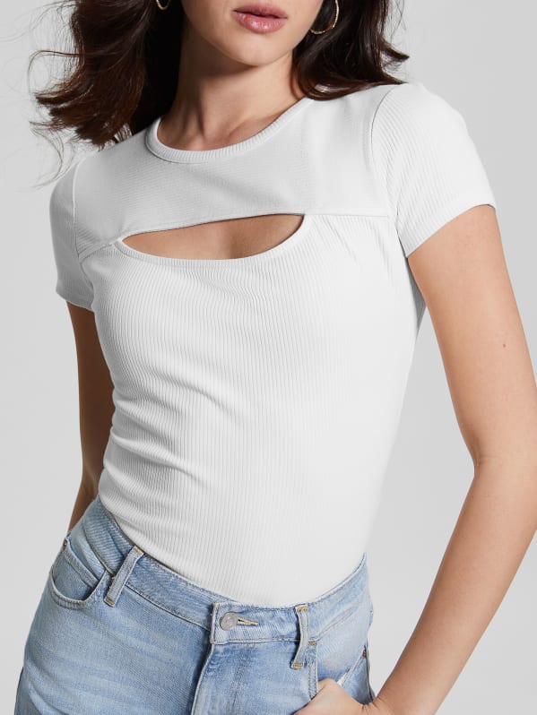 Lana Rib Top | GUESS