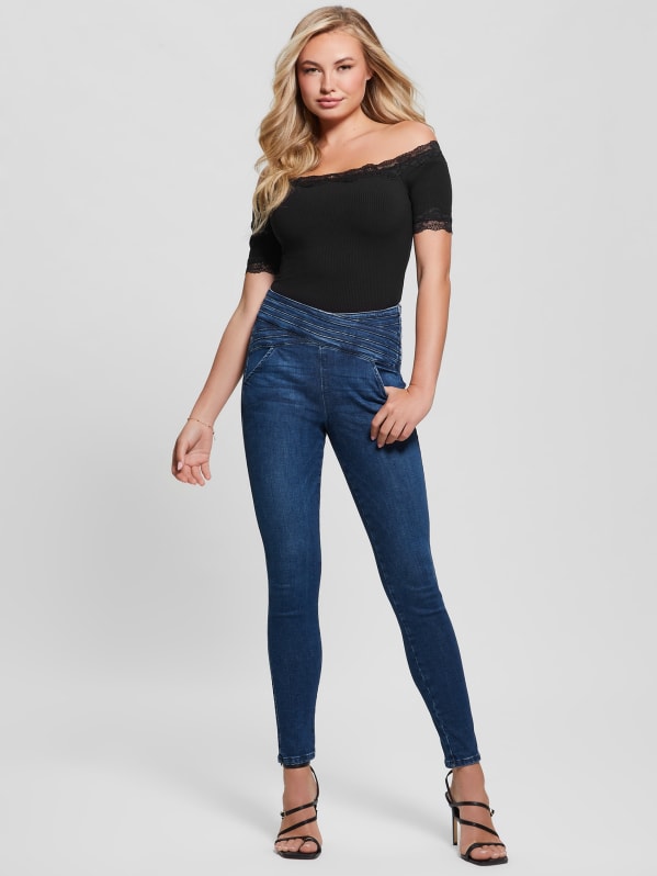 Plus size guess jeans sales