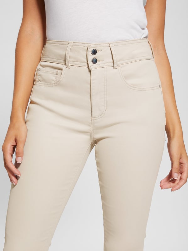 Jeans beige skinny hotsell