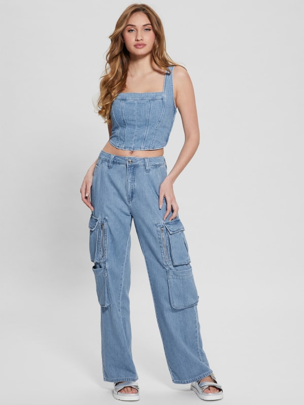 Denim Cargo Pants – Hello Barbie Online