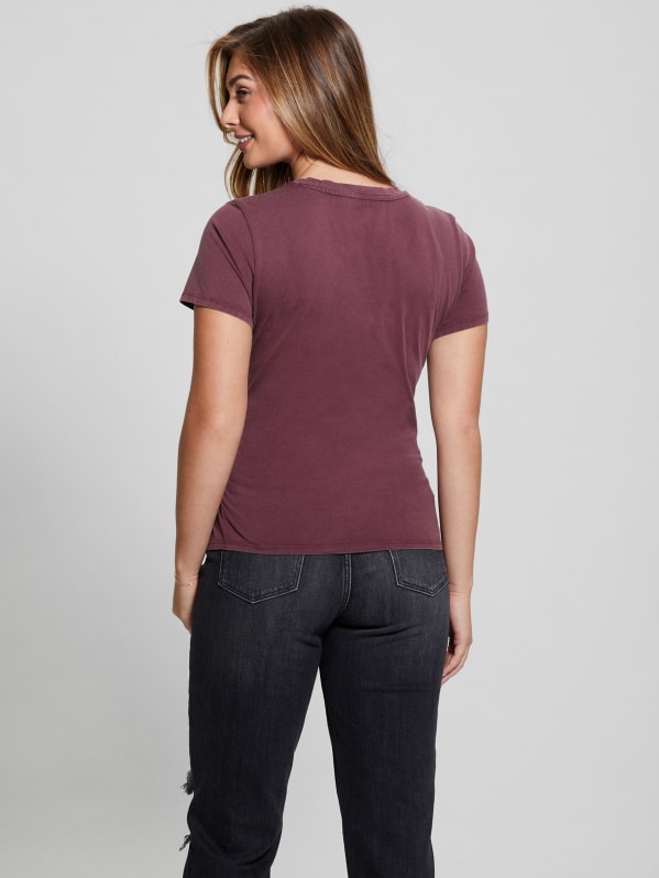 Lace up boyfriend tee deals