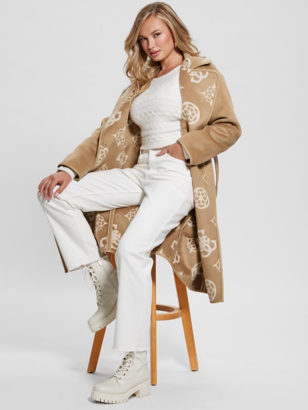 Women's Wrap Wool & Wool-Blend Coats