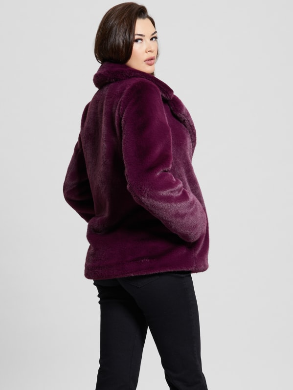 Guess on sale purple jacket