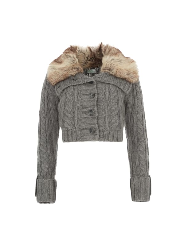 Zara faux fur sweater online