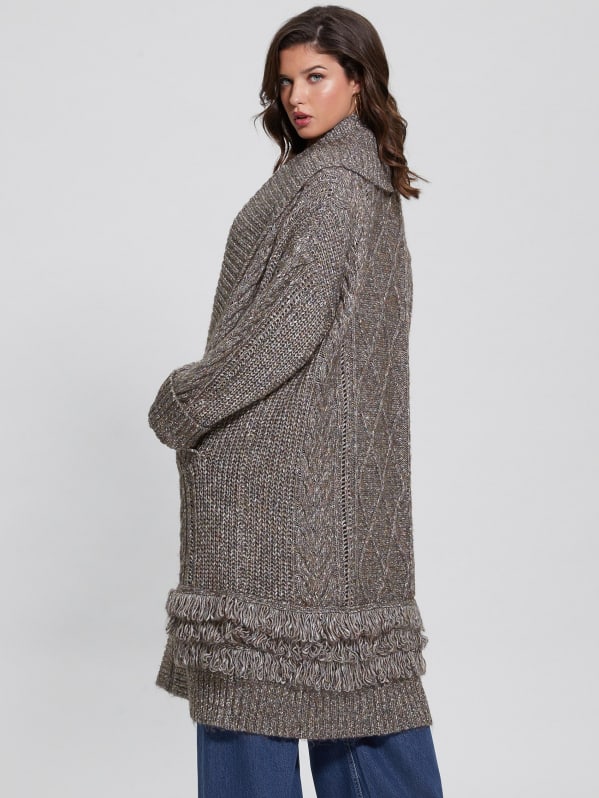 Liliane Longline Cardigan Sweater