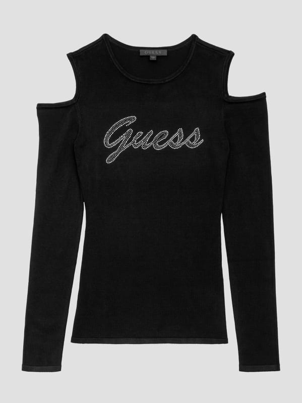 Guess cold shoulder sweater outlet