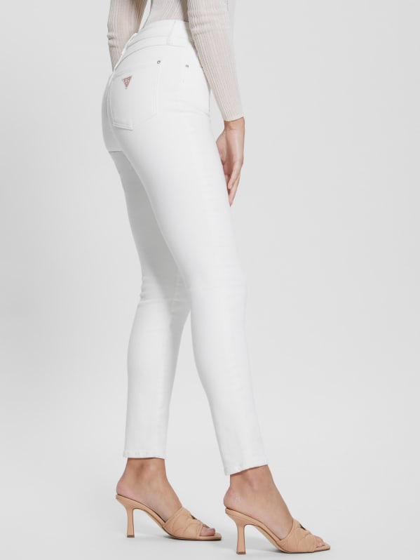 White Jean Leggings