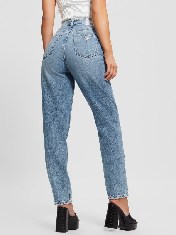 Eco High Rise Mom Jeans GUESS Canada