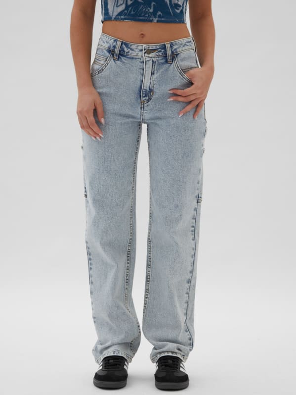 Guess stonewashed jeans sale