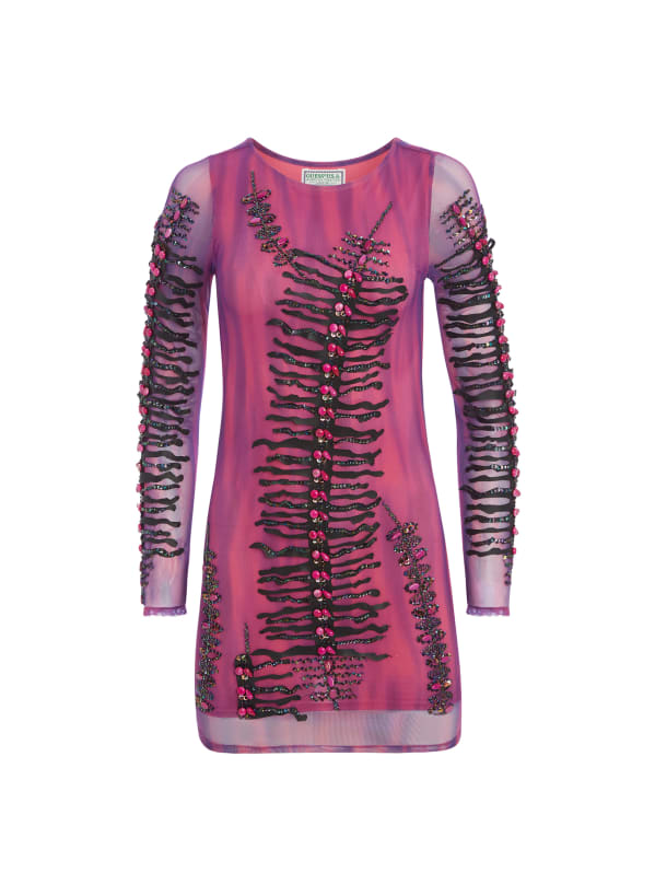 Guess mesh cheap dress