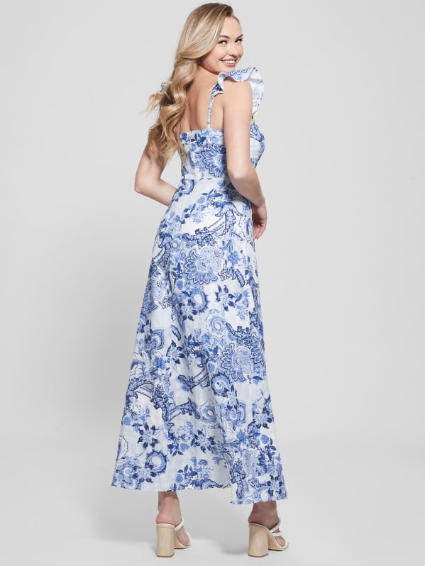 Eco Rose Maxi Dress GUESS