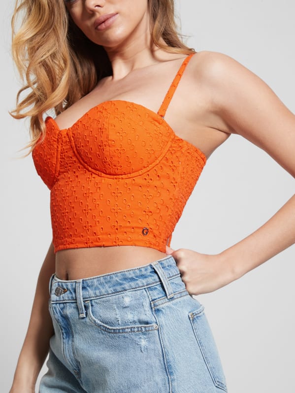 Guess corset top sales
