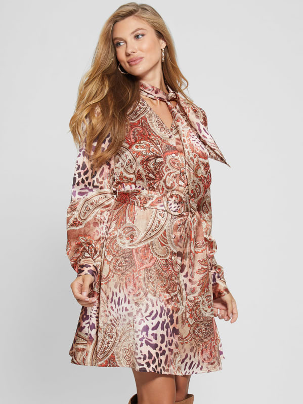 Robe guess leopard best sale