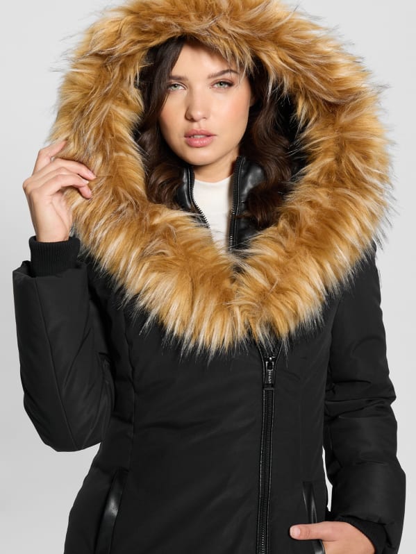 Down jacket guess store