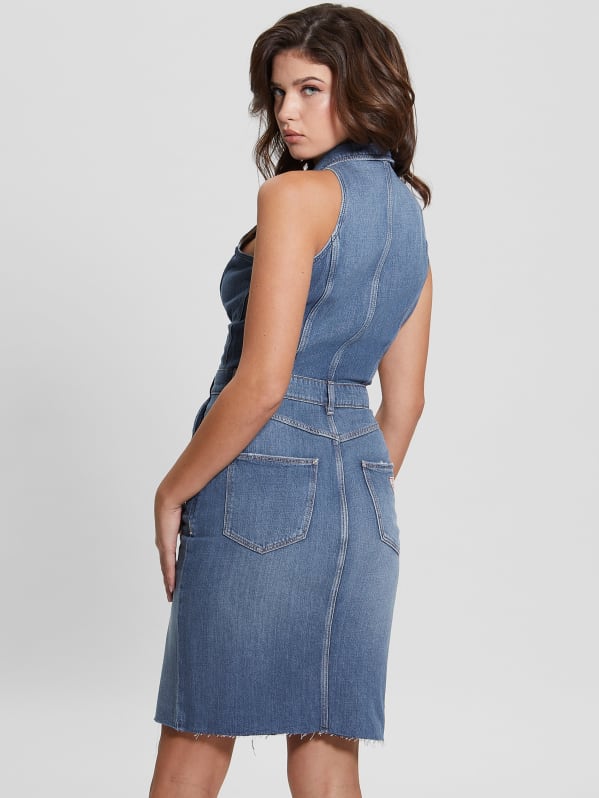 Guess denim dress hotsell