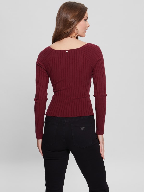 Eco Sabine Sweater Top | GUESS
