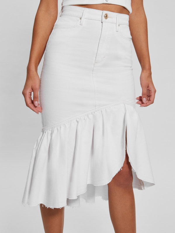 Marinella Denim Pencil Skirt GUESS