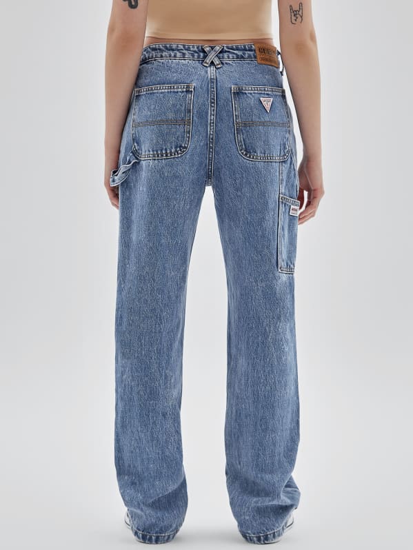 GUESS Originals Kit Acid Washed Carpenter Jeans GUESS