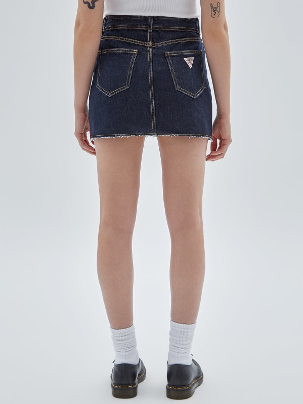 Guess vintage long denim skirt sale