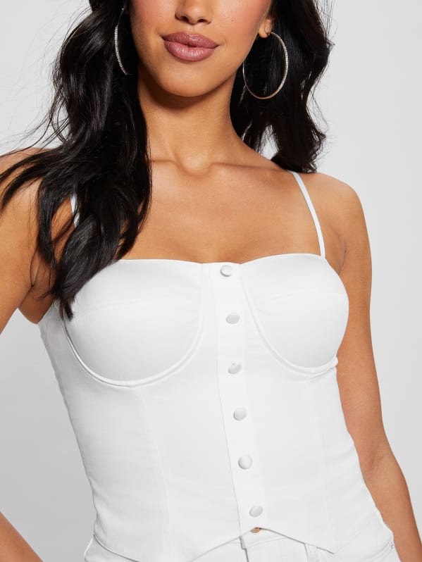 auktion sy flicker Emery Corset Top | GUESS