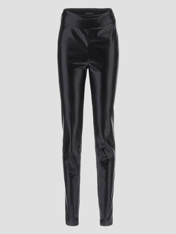 Prescilla Faux Leather Leggings GUESS Canada