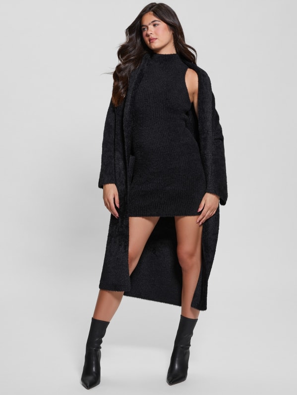 Vero Fuzzy Sweater Dress GUESS