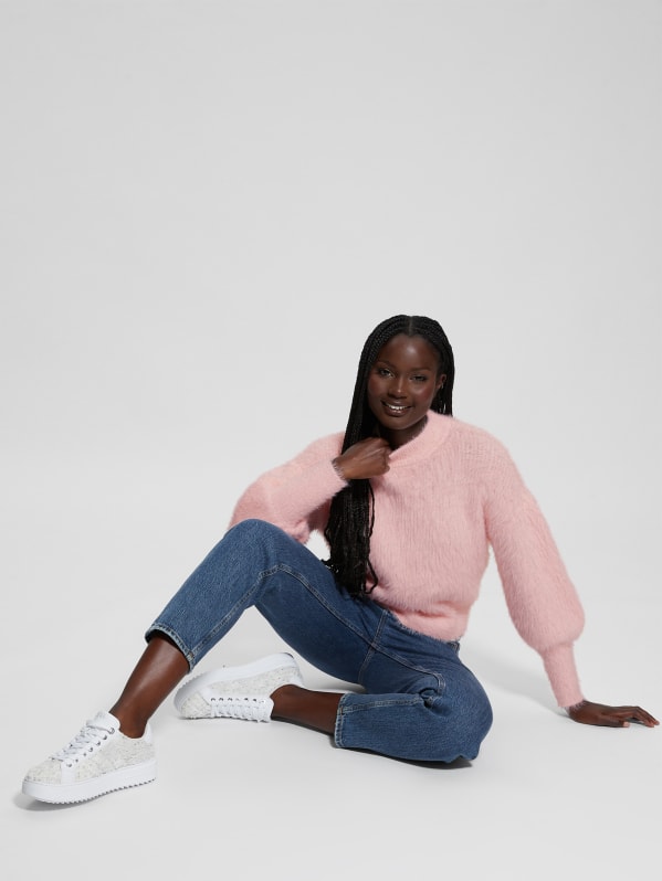Keyla Fuzzy Sweater GUESS