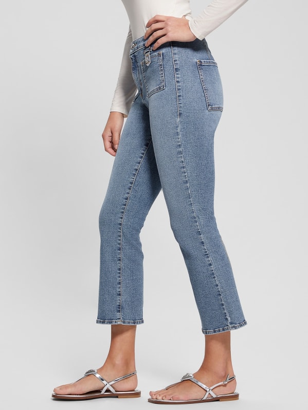 Nicole kick store flare jeans