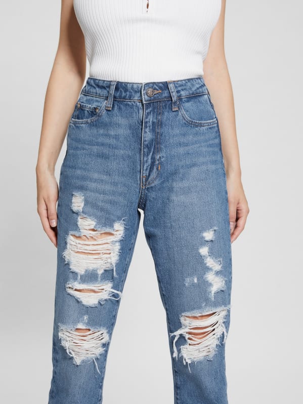 Girls distressed jeggings hot sale