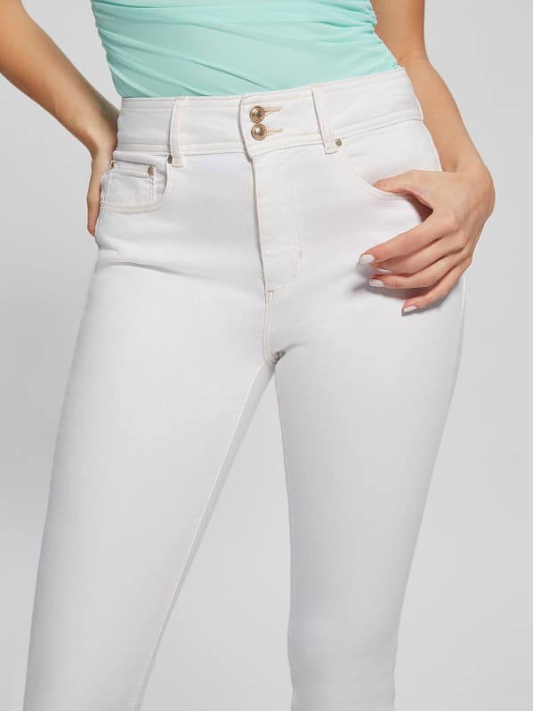White skinny capris on sale