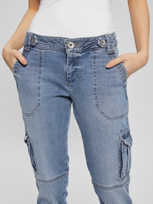 GUESS Cadet Cargo Jeans Blue 28