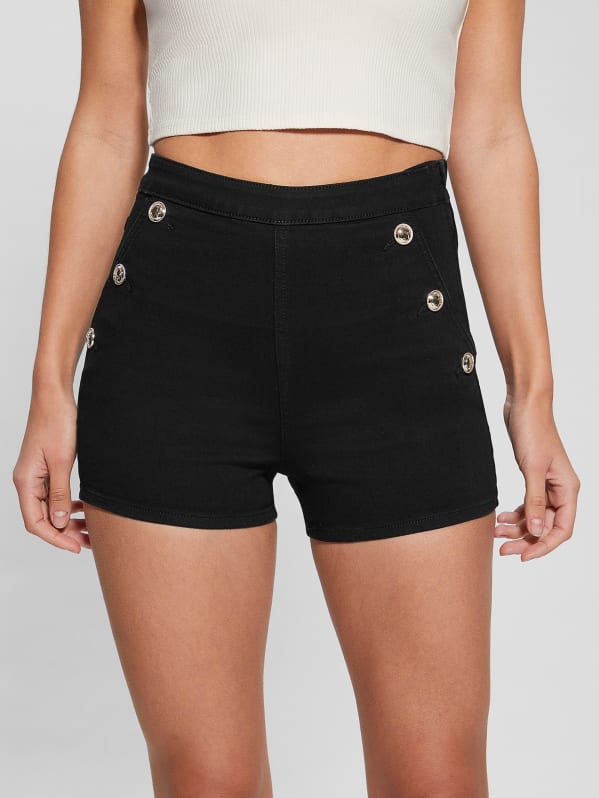 Guess denim shorts sales