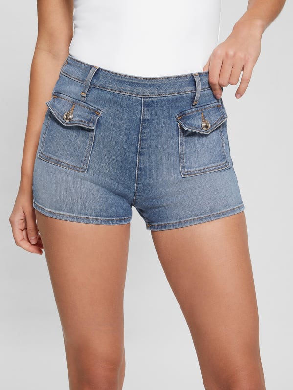 Zelia Denim Shorts GUESS