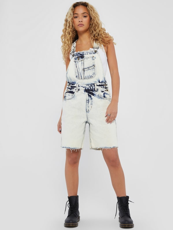 Guess two tone overalls top