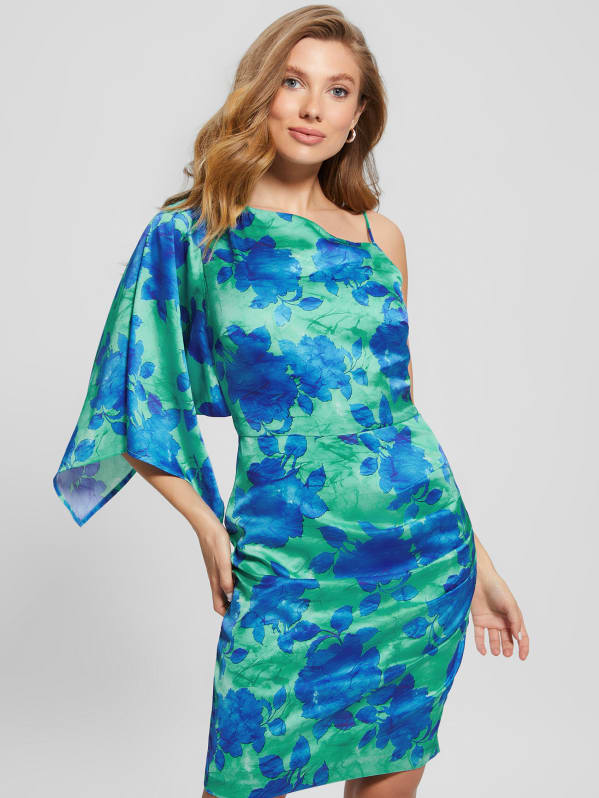 Guess one shoulder dress clearance