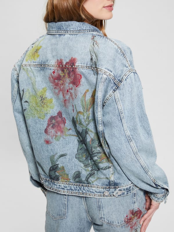 Eco Clara Studded Jacket | GUESS
