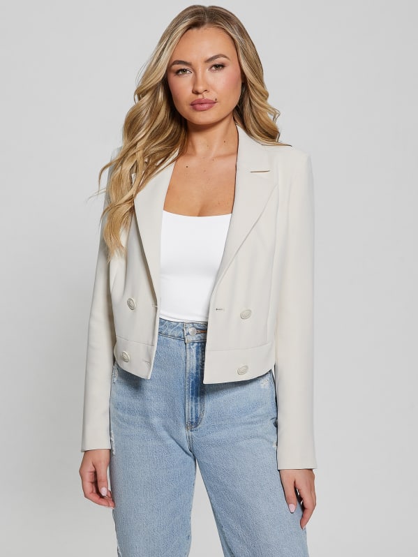 Cropped blazer canada discount