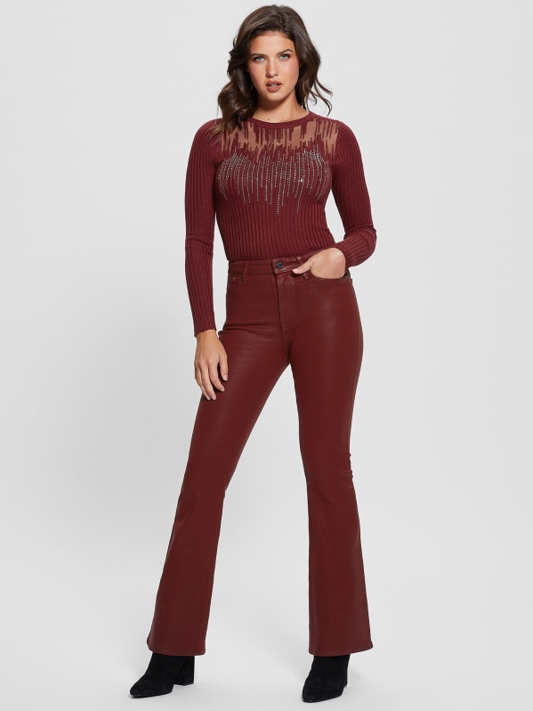 Red Flare Jeans for Women - Up to 80% off