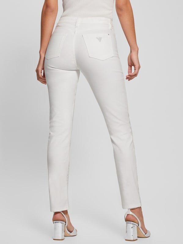 Guess white pants store